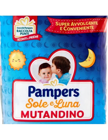 pampers sole e luna mutandino - 18 pannolini taglia 4 maxi 7-18 kg: tuttocasashop.live: igiene e cura della persona