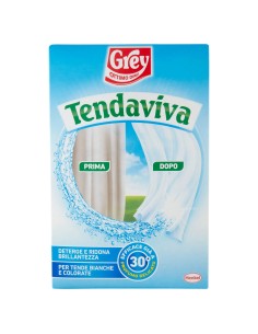 tendaviva grey additivo in polvere 500g - ravviva e rinnova i tendaggi: tuttocasashop.live: prodotti per bucato e tessuti