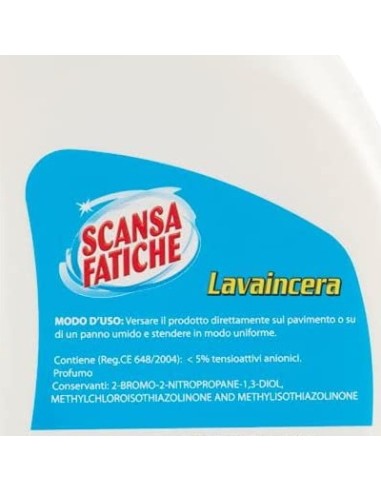scansafatiche lavaincera pavimenti - 1 litro - lava e lucida: tuttocasashop.live: pulizia e cura della casa