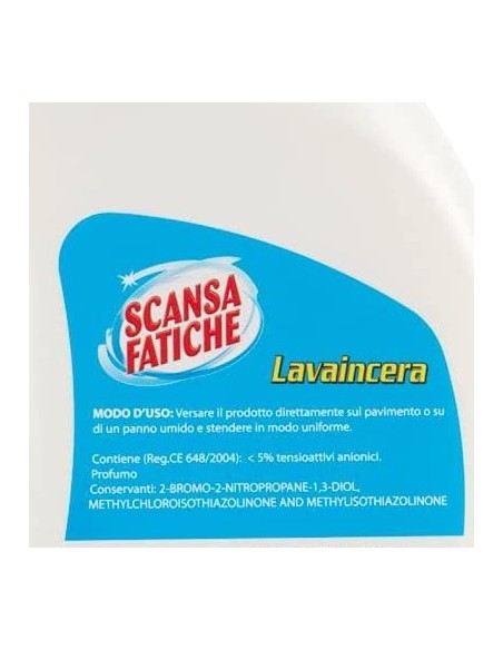 scansafatiche lavaincera pavimenti - 1 litro - lava e lucida: tuttocasashop.live: pulizia e cura della casa