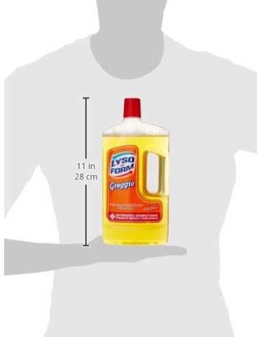 lysoform greggio detergente disinfettante - 1 litro: tuttocasashop.live: pulizia e cura della casa