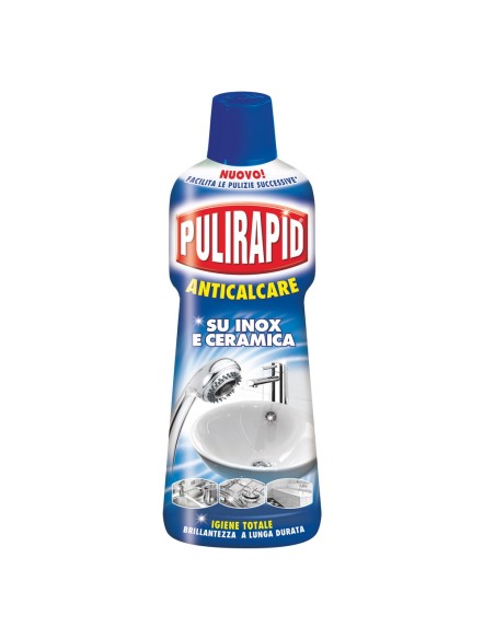 pulirapid detergente anticalcare liquido - 500ml - classico: tuttocasashop.live: pulizia e cura della casa
