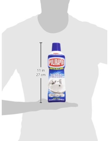 pulirapid detergente anticalcare liquido - 500ml - classico: tuttocasashop.live: pulizia e cura della casa