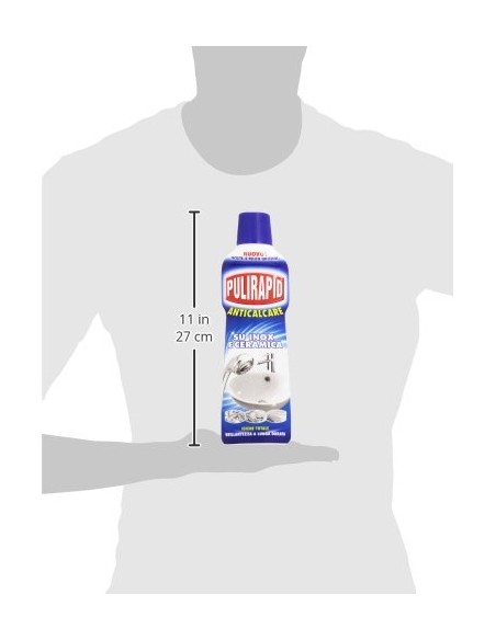 pulirapid detergente anticalcare liquido - 500ml - classico: tuttocasashop.live: pulizia e cura della casa