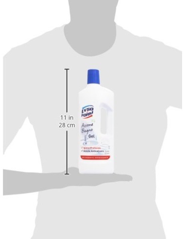 lysoform detergente bagno gel 750ml - igienizzante anticalcare: tuttocasashop.live: pulizia e cura della casa