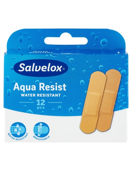 salvelox aquaresist cerotti per ferite 19mm x 72mm - 12 pezzi: tuttocasashop.live: igiene e cura della persona
