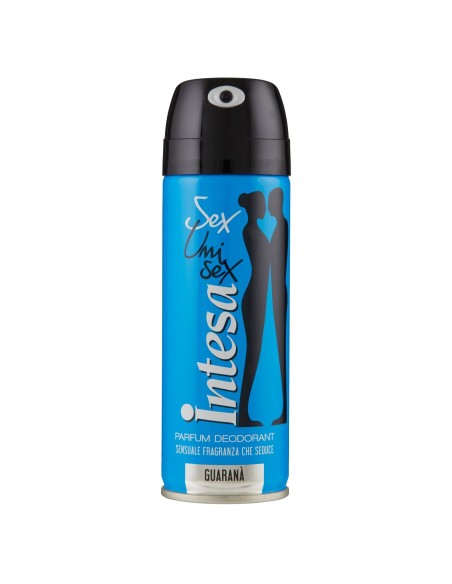 intesa sex unisex deodorante spray 125ml guarana' sensuale che seduce: tuttocasashop.live: igiene e cura della persona