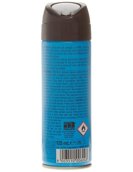 intesa sex unisex deodorante spray 125ml guarana' sensuale che seduce: tuttocasashop.live: igiene e cura della persona