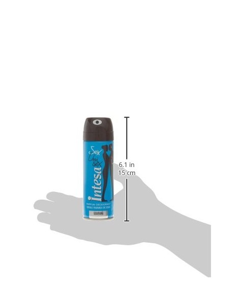 intesa sex unisex deodorante spray 125ml guarana' sensuale che seduce: tuttocasashop.live: igiene e cura della persona