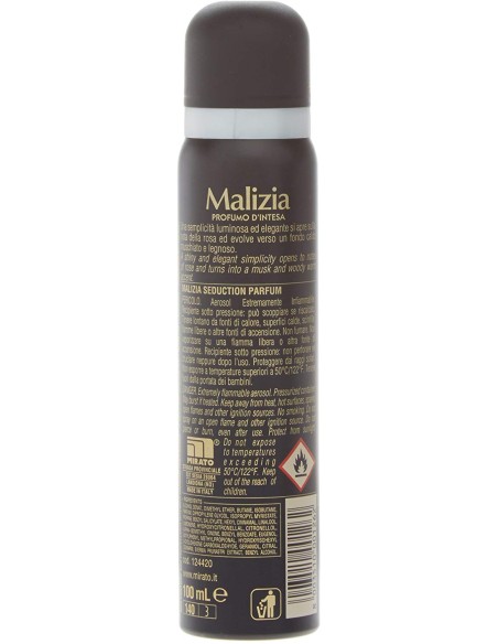 malizia deodorante spray donna - 100ml - toujours: tuttocasashop.live: igiene e cura della persona