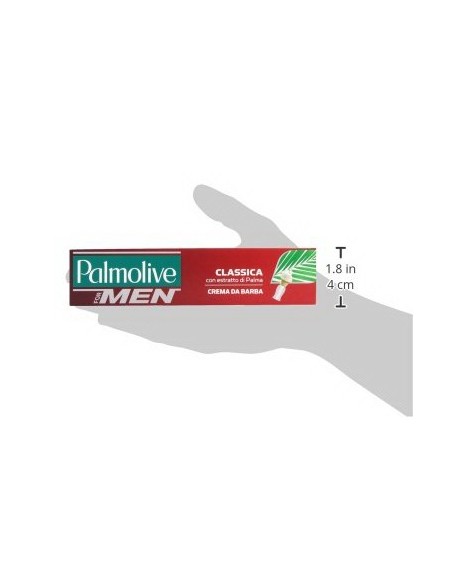 palmolive crema da barba 100ml - classica - con estratto di palma: tuttocasashop.live: igiene e cura della persona
