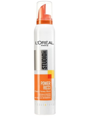 studio line spuma per capelli 150ml - power ricci - mousse forma ricci: tuttocasashop.live: igiene e cura della persona