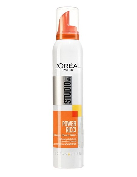 studio line spuma per capelli 150ml - power ricci - mousse forma ricci: tuttocasashop.live: igiene e cura della persona