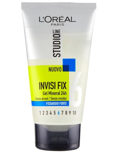 studio line gel per capelli - 150ml - n.6 - invisi fix forte mineral 24h: tuttocasashop.live: igiene e cura della persona