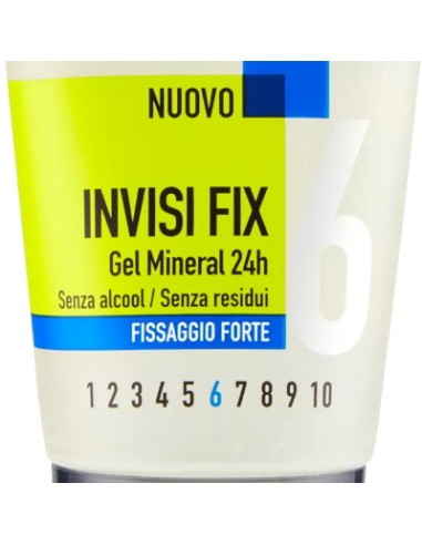 studio line gel per capelli - 150ml - n.6 - invisi fix forte mineral 24h: tuttocasashop.live: igiene e cura della persona