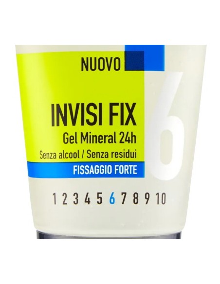 studio line gel per capelli - 150ml - n.6 - invisi fix forte mineral 24h: tuttocasashop.live: igiene e cura della persona