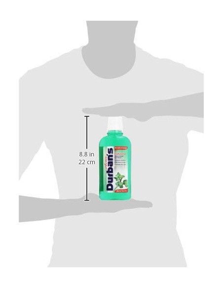 durbans collutorio per igiene dentale 500ml - active - menta piperita: tuttocasashop.live: igiene e cura della persona