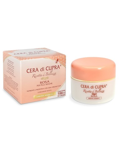 cera di cupra crema viso vaso 100ml - rosa - pelli secche - effetto antieta': tuttocasashop.live: igiene e cura della persona