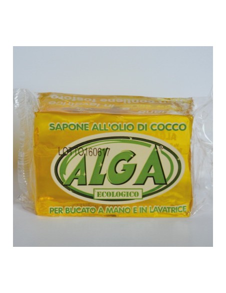 alga sapone bucato gel 400g ecologico - per bucato a mano e in lavatrice: tuttocasashop.live: prodotti per bucato e tessuti