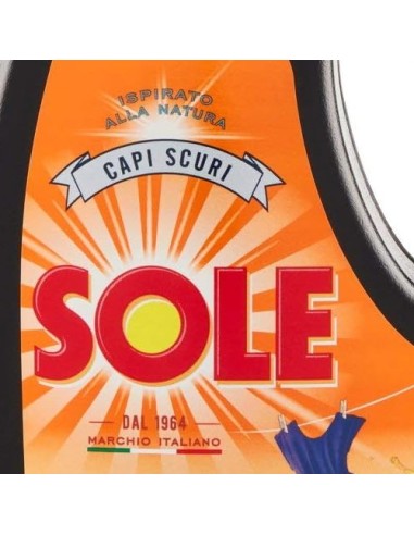 sole detersivo liquido 16 lavaggi 1l - capi scuri o neri: tuttocasashop.live: prodotti per bucato e tessuti