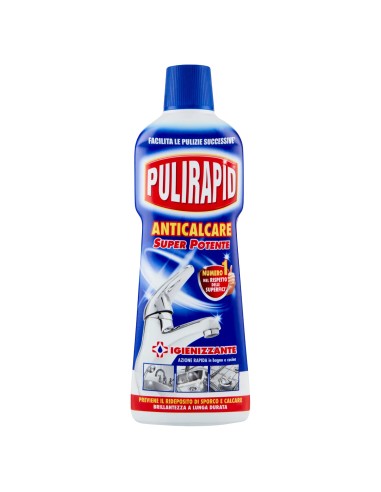pulirapid detergente anticalcare liquido - 750ml - classico: tuttocasashop.live: pulizia e cura della casa