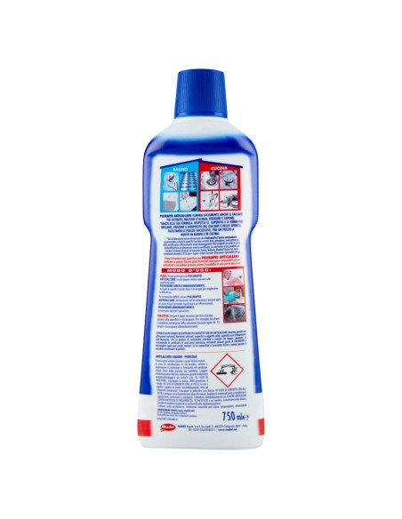 pulirapid detergente anticalcare liquido - 750ml - classico: tuttocasashop.live: pulizia e cura della casa