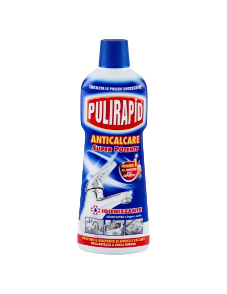pulirapid detergente anticalcare liquido - 750ml - classico: tuttocasashop.live: pulizia e cura della casa