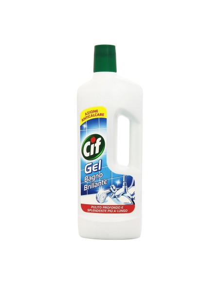 cif gel bagno brillantante 750ml - azione anticalcare - pulito profondo: tuttocasashop.live: pulizia e cura della casa