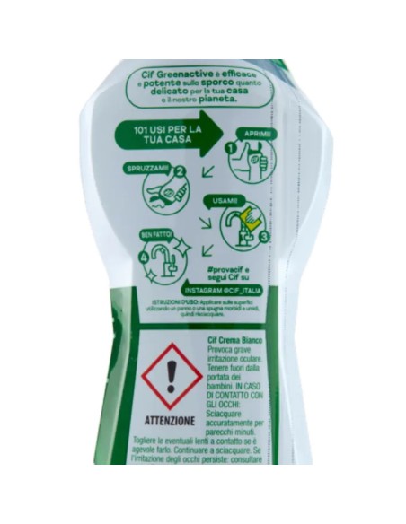 cif crema detergente cremoso - 750ml - classico: tuttocasashop.live: pulizia e cura della casa