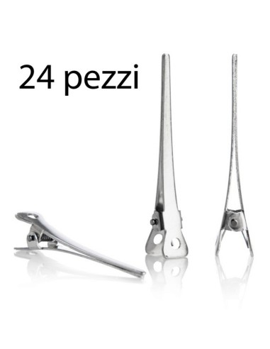 becchi cicogna 24pz beccucci per messa in piega, pinze per bigodini: tuttocasashop.live: igiene e cura della persona