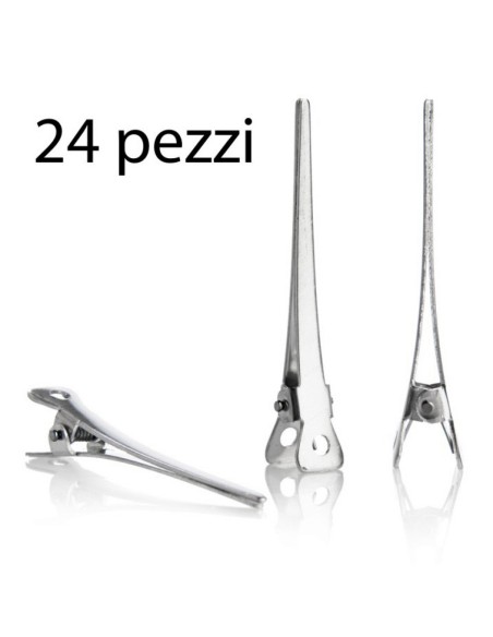 becchi cicogna 24pz beccucci per messa in piega, pinze per bigodini: tuttocasashop.live: igiene e cura della persona