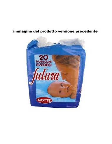 futura pannolini svedesi striscia notte - 20pz - incontinenza o post parto: tuttocasashop.live: igiene e cura della persona