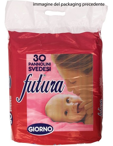 futura pannolini svedesi striscia giorno - 30pz - incontinenza o post parto: tuttocasashop.live: igiene e cura della persona