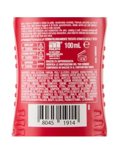 intesa pour homme after shave balsamo dopobarba 100ml - idratante no alcool: tuttocasashop.live: igiene e cura della persona