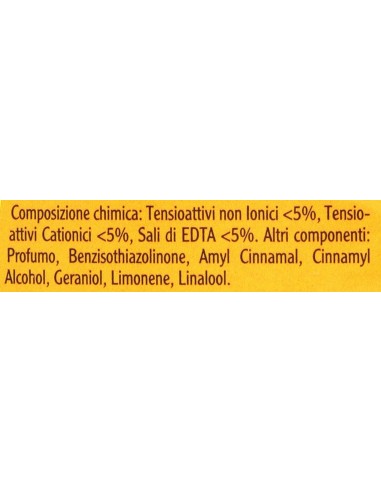 spic&span detergente liquido per pavimenti 1l - cedro e bergamotto: tuttocasashop.live: pulizia e cura della casa