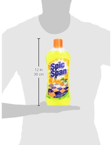 spic&span detergente liquido per pavimenti 1l - cedro e bergamotto: tuttocasashop.live: pulizia e cura della casa
