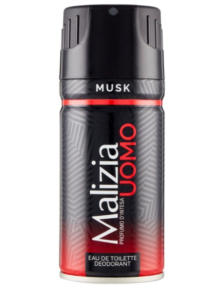 malizia uomo deodorante spray - 150ml - musk: tuttocasashop.live: igiene e cura della persona