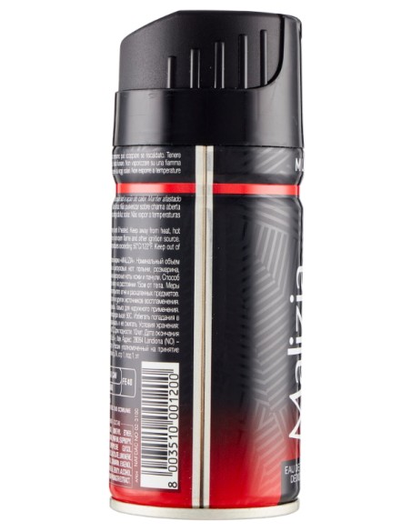 malizia uomo deodorante spray - 150ml - musk: tuttocasashop.live: igiene e cura della persona
