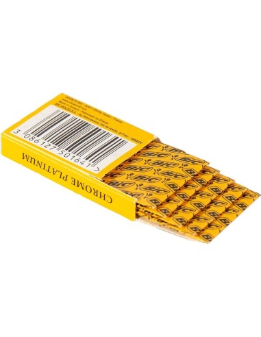bic chrome platinum - 5 lame tradizionali - per rasoio tradizionale: tuttocasashop.live: igiene e cura della persona
