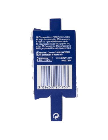 gillette blue ii rasoi radi e getta bilama - 5 pezzi - classic: tuttocasashop.live: igiene e cura della persona