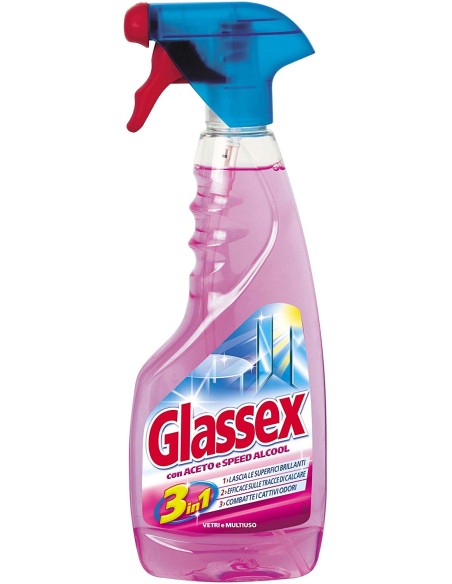 glassex detergente multiuso 500ml - con aceto: tuttocasashop.live: pulizia e cura della casa
