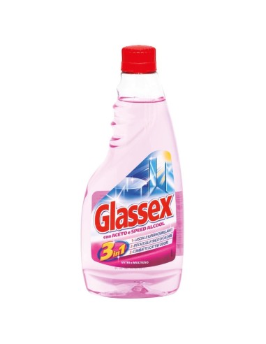glassex detergente multiuso 500ml - con aceto - ricarica: tuttocasashop.live: pulizia e cura della casa