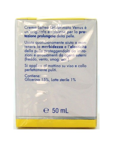 venus crema viso 50ml - glicerinata - protettiva emoliente: tuttocasashop.live: igiene e cura della persona