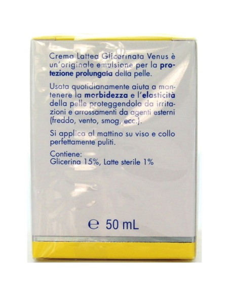 venus crema viso 50ml - glicerinata - protettiva emoliente: tuttocasashop.live: igiene e cura della persona