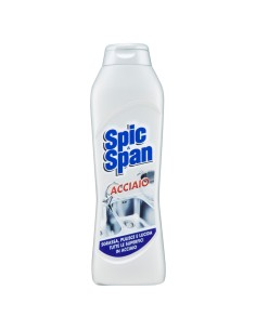 spic&span detergente per acciaio e inox - 500ml - pulisce e lucida: tuttocasashop.live: pulizia e cura della casa