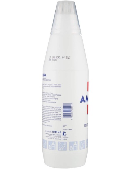 amuchina soluzione disinfettante concentrata - 1 litro: tuttocasashop.live: pulizia e cura della casa