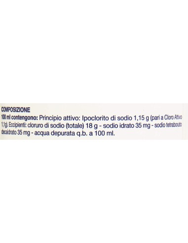 amuchina soluzione disinfettante concentrata - 1 litro: tuttocasashop.live: pulizia e cura della casa
