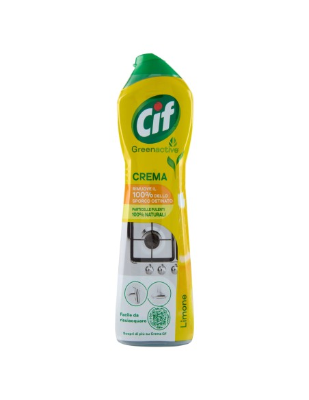 cif crema detergente cremoso - 500ml - al limone: tuttocasashop.live: pulizia e cura della casa