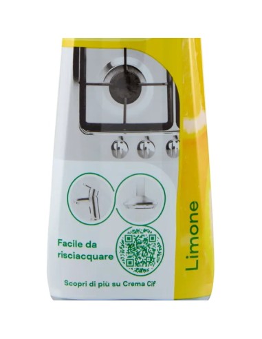 cif crema detergente cremoso - 500ml - al limone: tuttocasashop.live: pulizia e cura della casa