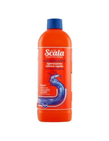 scala disgorgante in gel per tubature 1000ml - con candeggina: tuttocasashop.live: pulizia e cura della casa